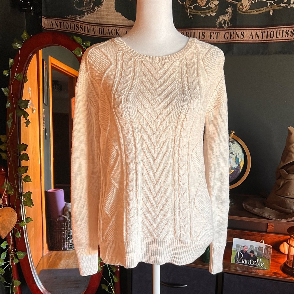 White Mossimo Sweater